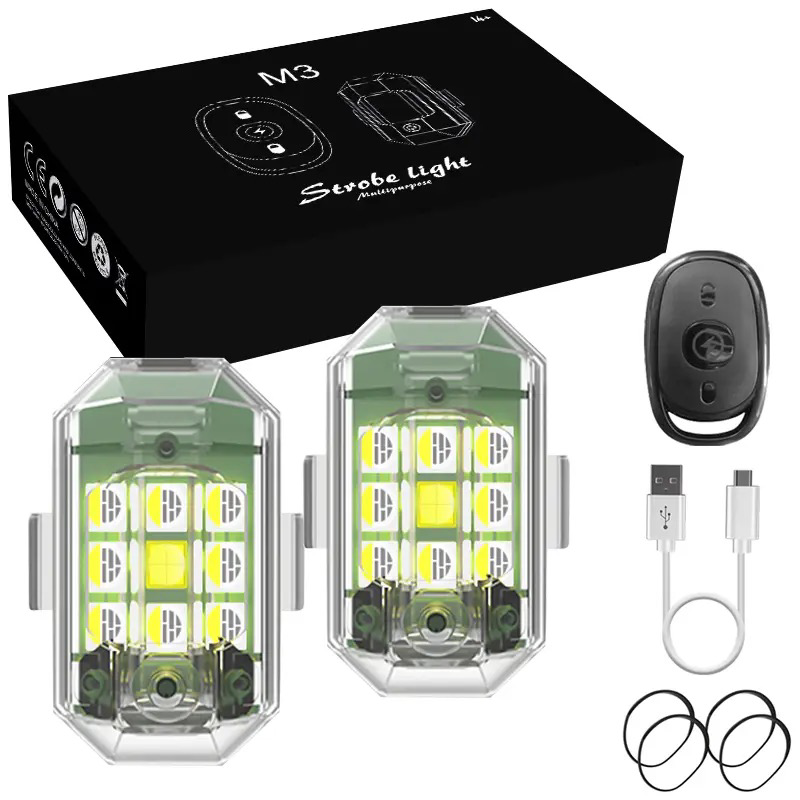 Aeroplane Strobe Lights with Remote Control