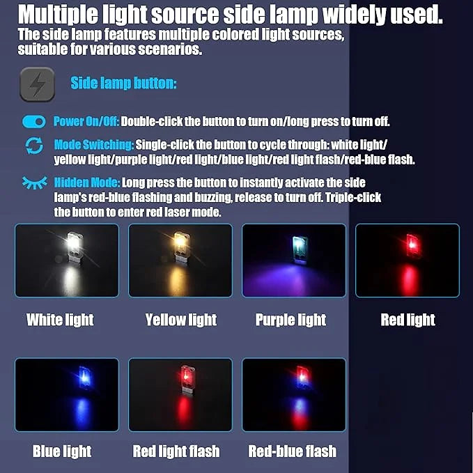 Mini Torch with Sound and Light Warning