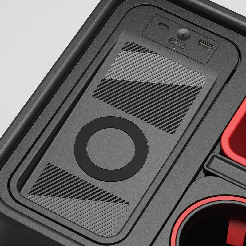 Portable Cup Holder With Wireless Charger