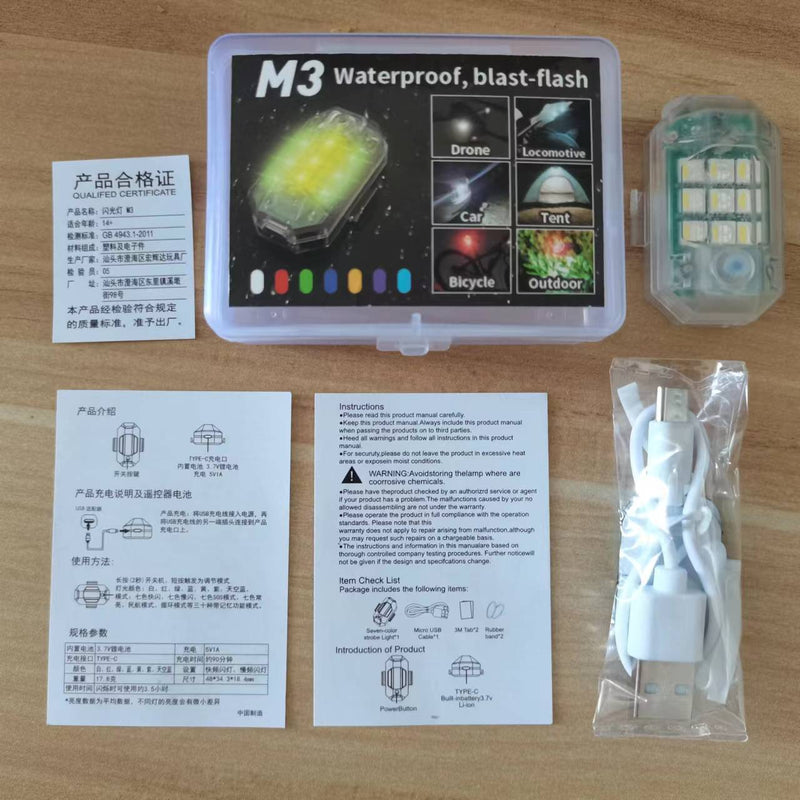 Aeroplane Strobe Lights with Remote Control