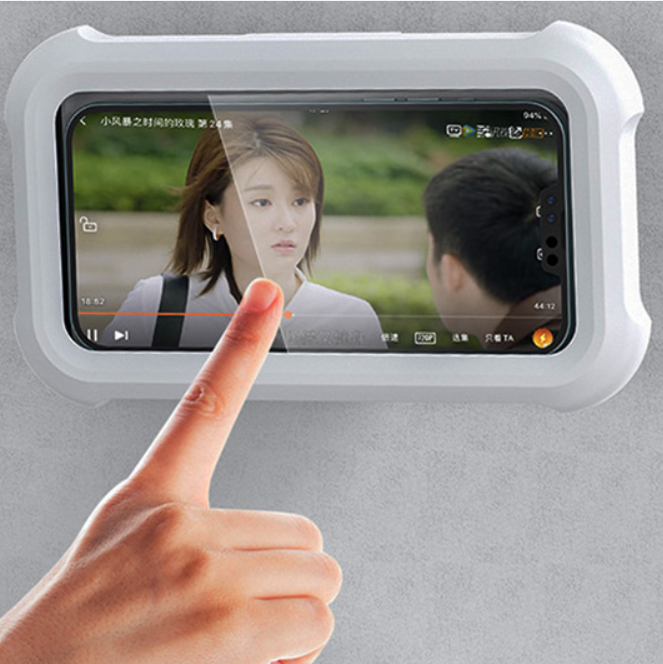 Wall Mounted Angle Adjustable Waterproof Phone Holder