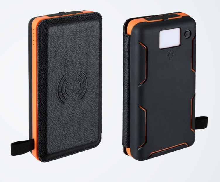Wireless Solar Power Bank With Multi Panel