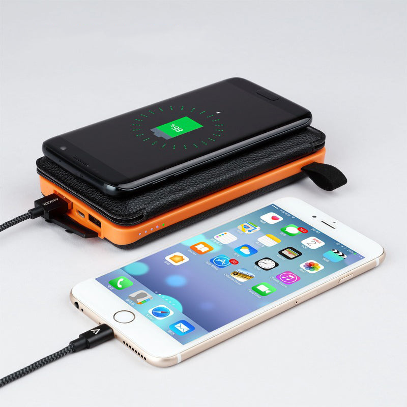Wireless Solar Power Bank With Multi Panel