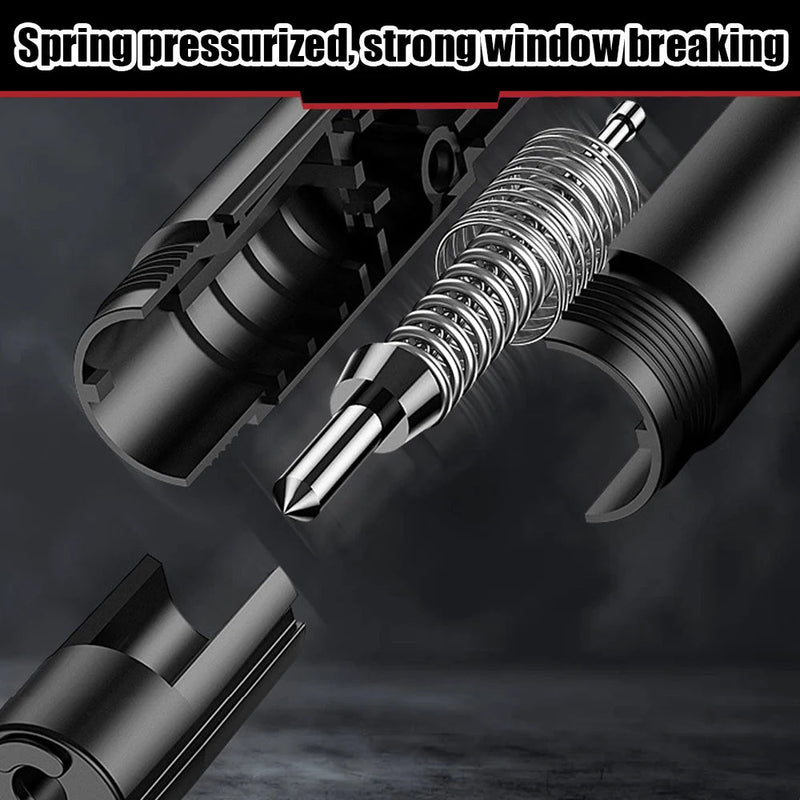 Car Survival Hammer with Seatbelt Cutter 2PCS