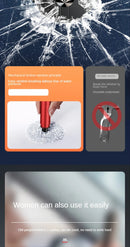 Car Survival Hammer with Seatbelt Cutter 2PCS