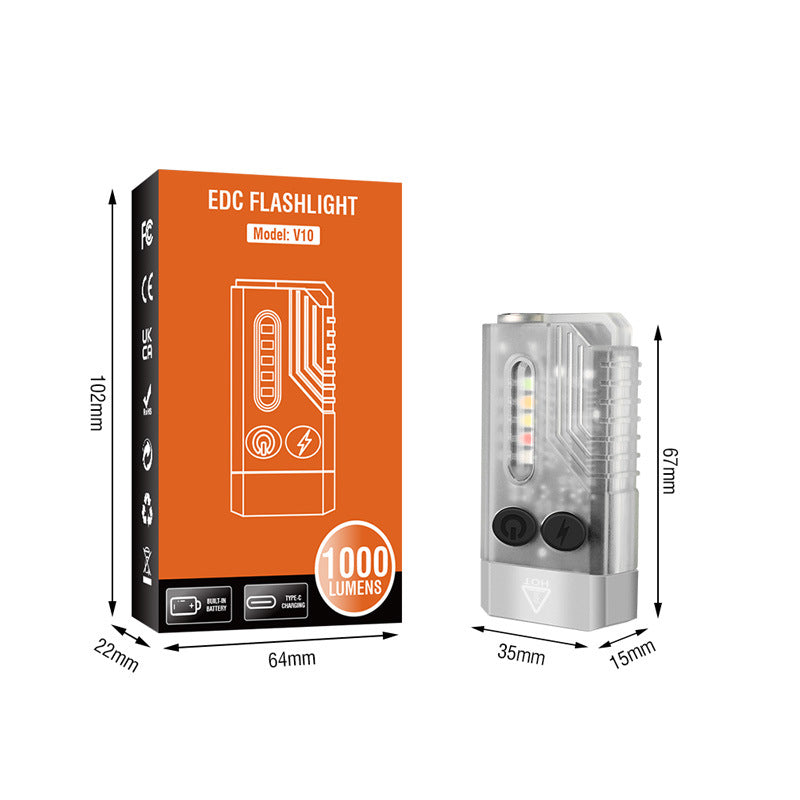 Mini Torch with Sound and Light Warning