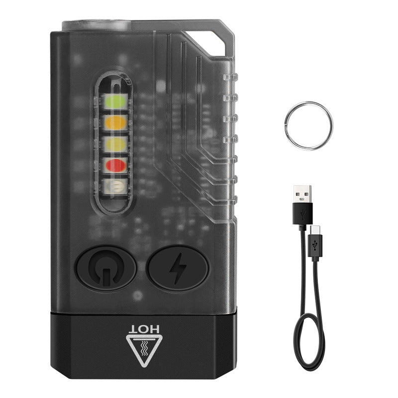 Mini Torch with Sound and Light Warning