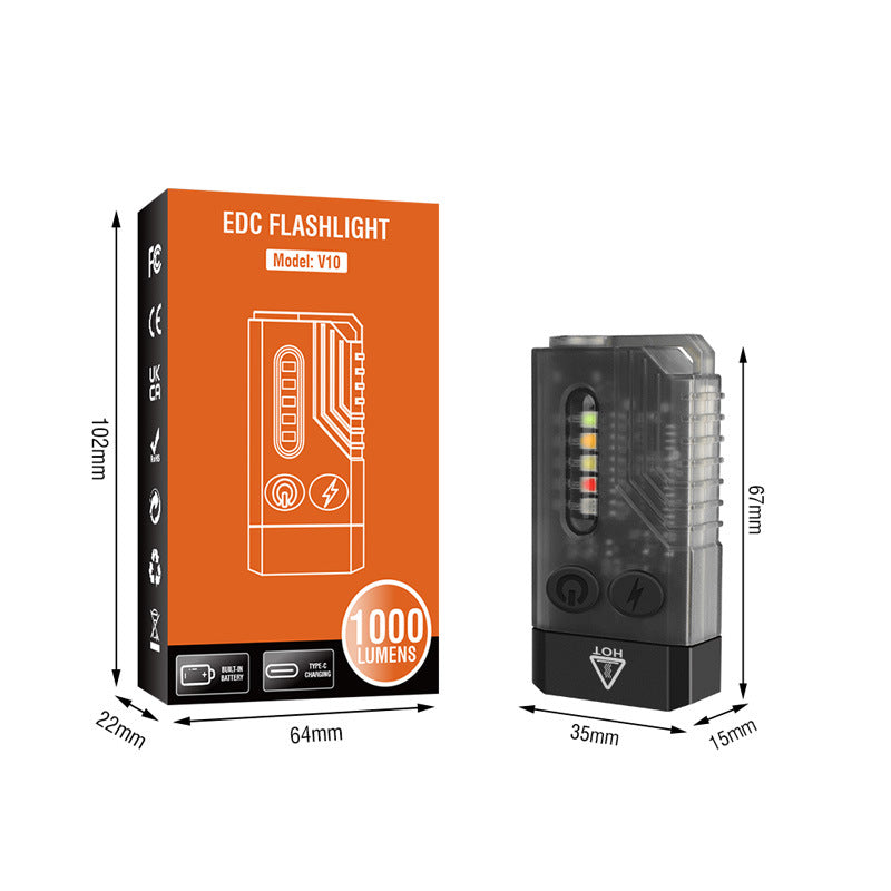 Mini Torch with Sound and Light Warning