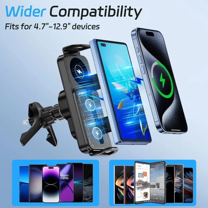 Adjustable Wireless Car Charging Holder