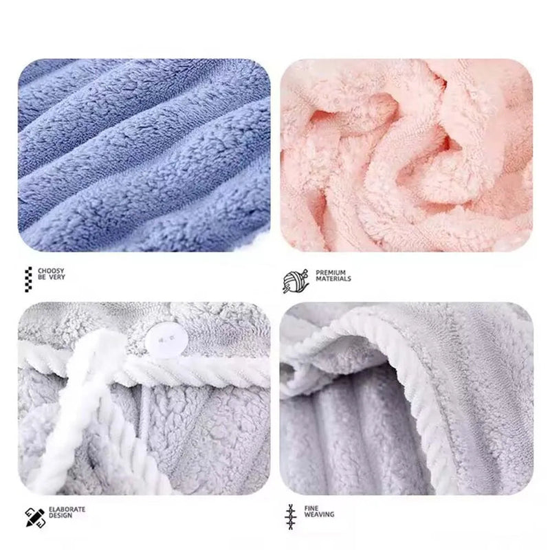 Quick-Dry Hair Absorbent Scarf