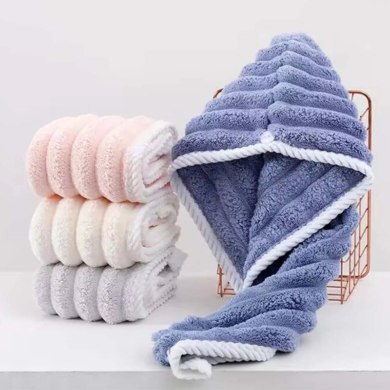 Quick-Dry Hair Absorbent Scarf