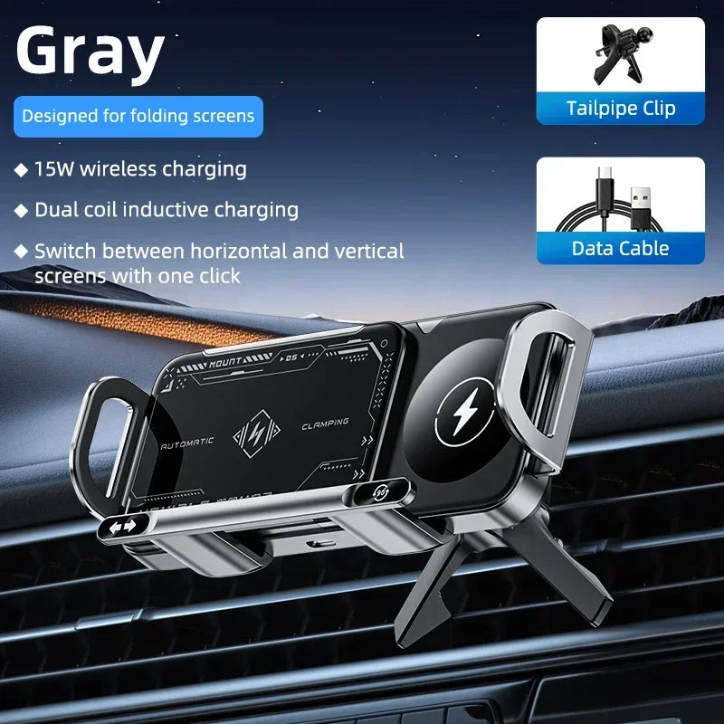 Adjustable Wireless Car Charging Holder