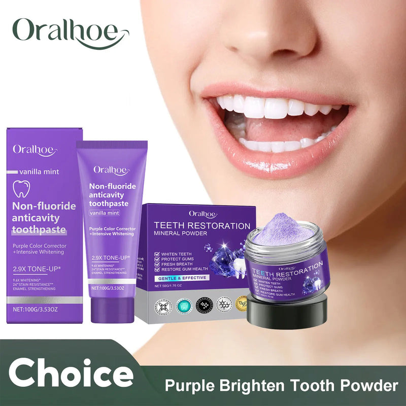 Natural Teeth Brightening Powder
