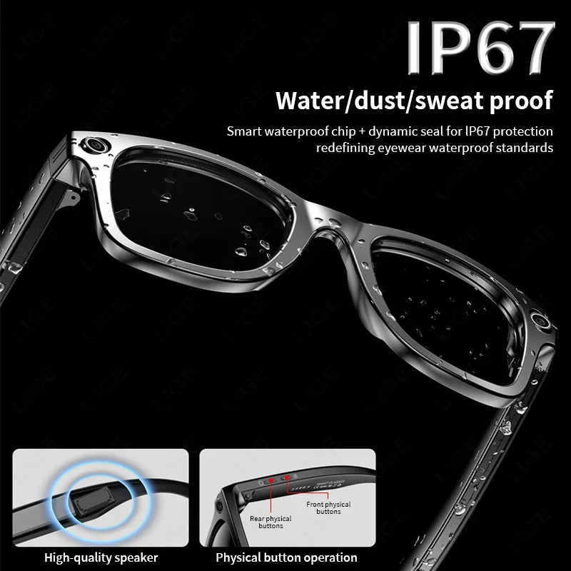 AI Powered Smart Bluetooth Glasses