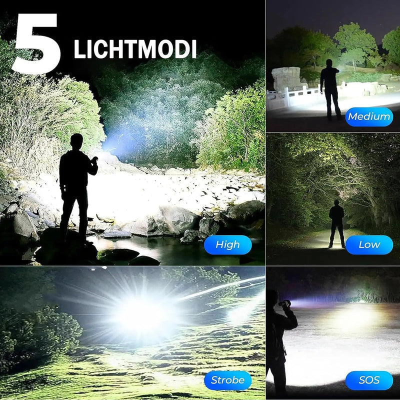 BrightMax Rechargeable Flashlight
