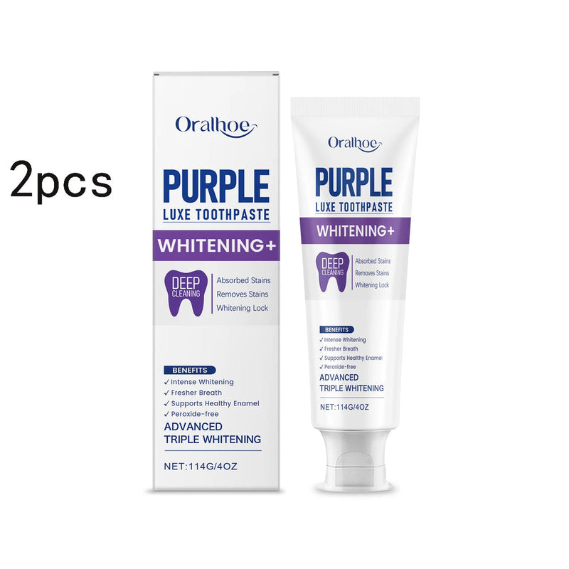 Purple Gleam Whitening Toothpaste