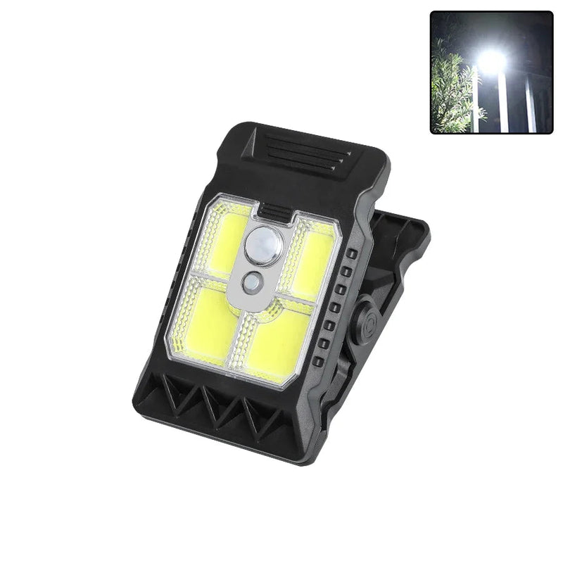 Solar Powered LED Clip Light