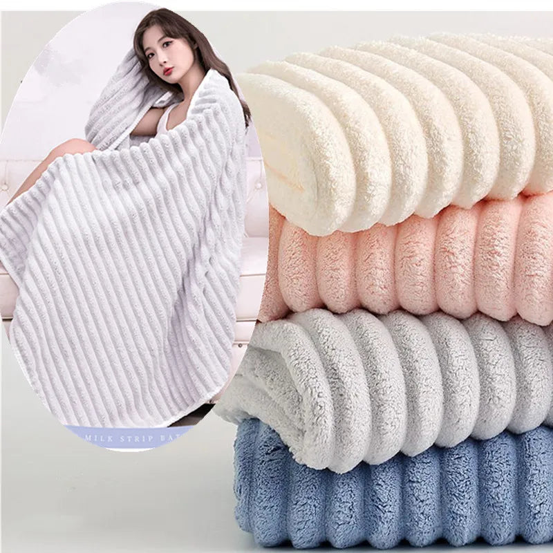 Super Absorbent Coral Fabric Towel