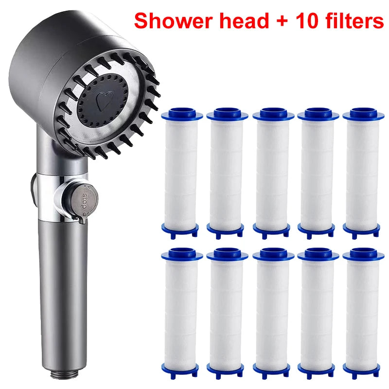 HydroBlast Shower Massager