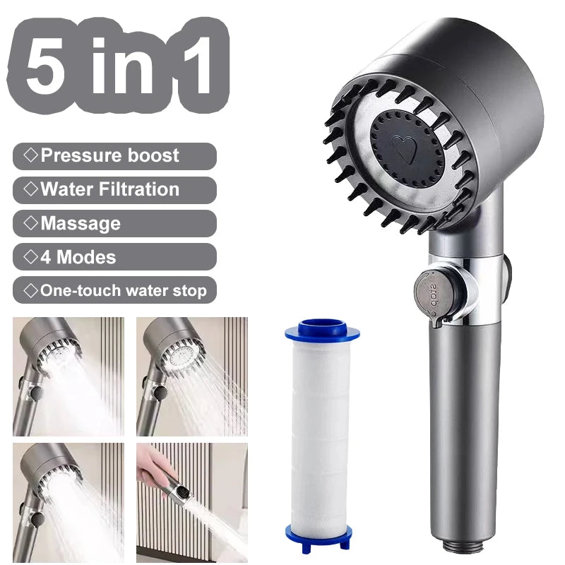 HydroBlast Shower Massager