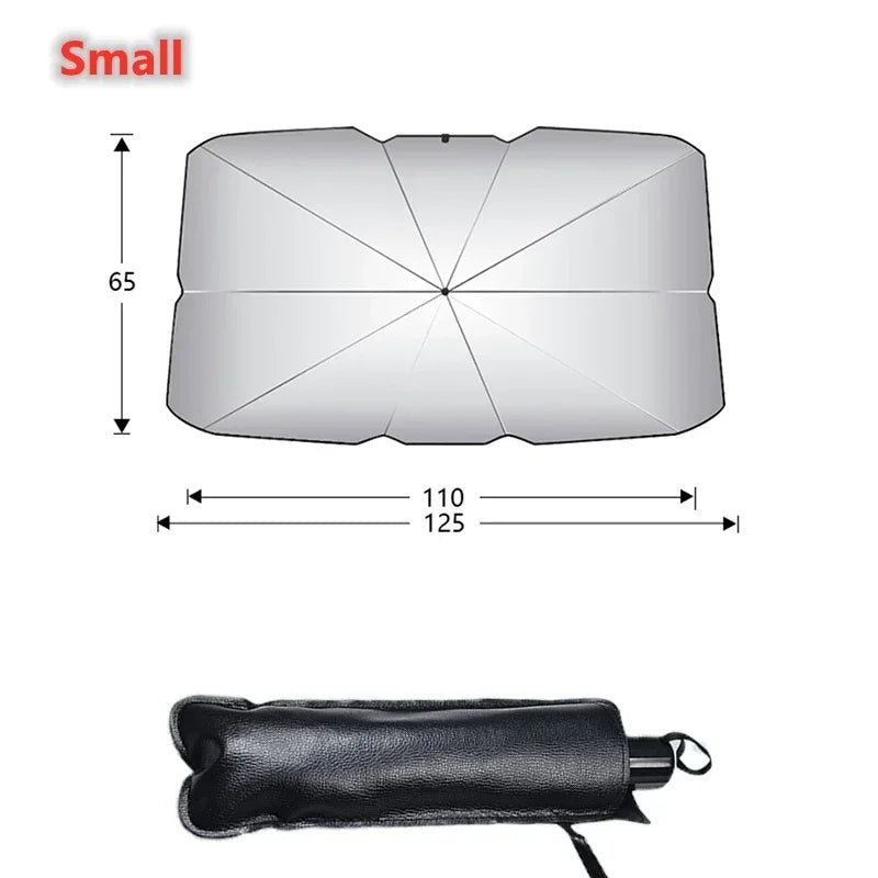 Car Windshield UV Shield Umbrella