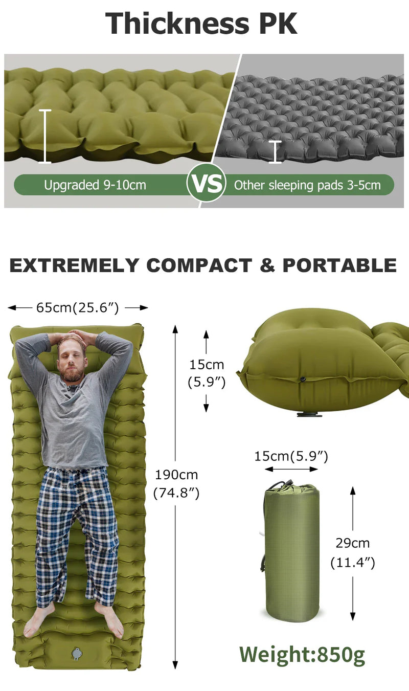 SleepEase Camp Mattress