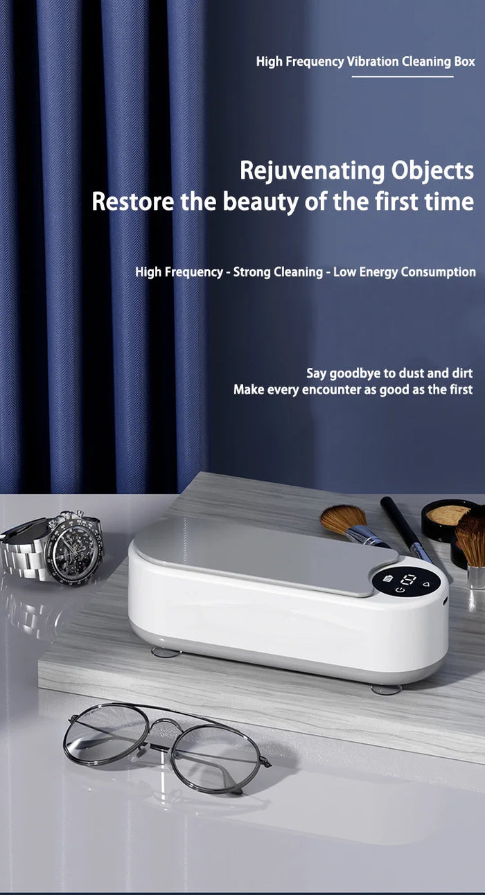 Multi-Use Ultrasonic Cleaning Device