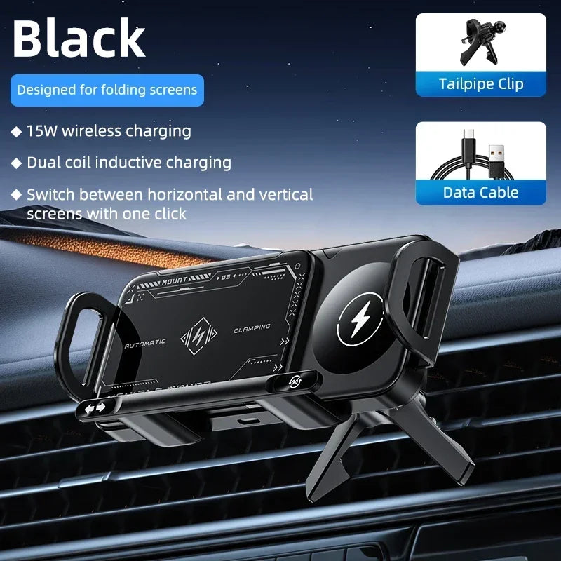 Adjustable Wireless Car Charging Holder