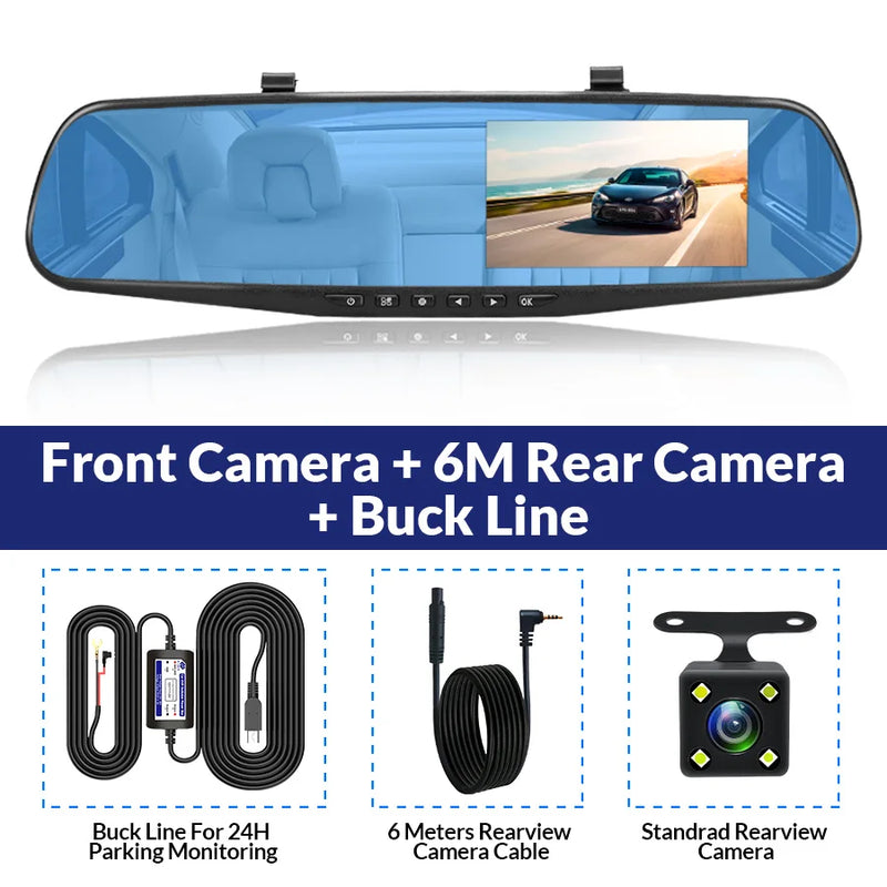 AutoGuard Mirror Dashcam