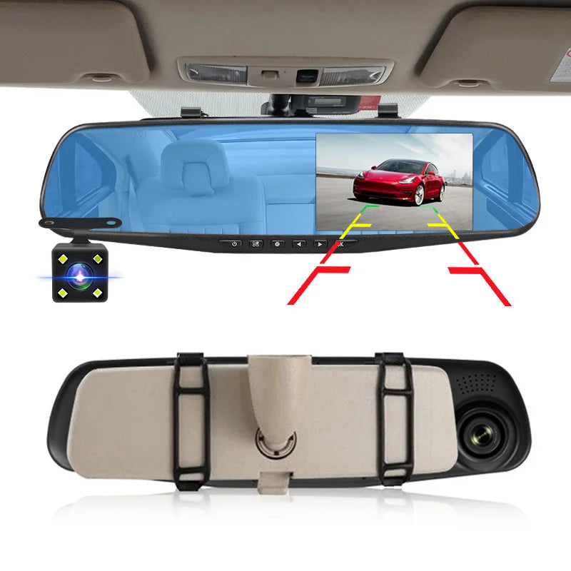 AutoGuard Mirror Dashcam