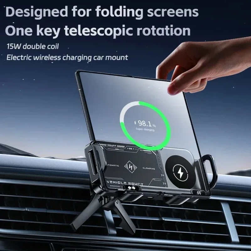 Adjustable Wireless Car Charging Holder