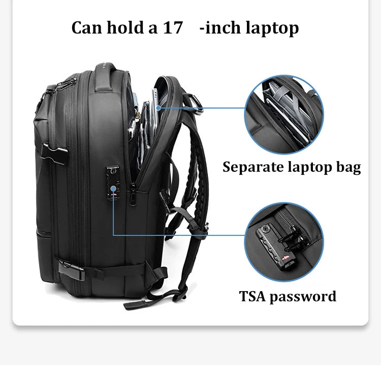Space Saver Vacuum Travel Backpack