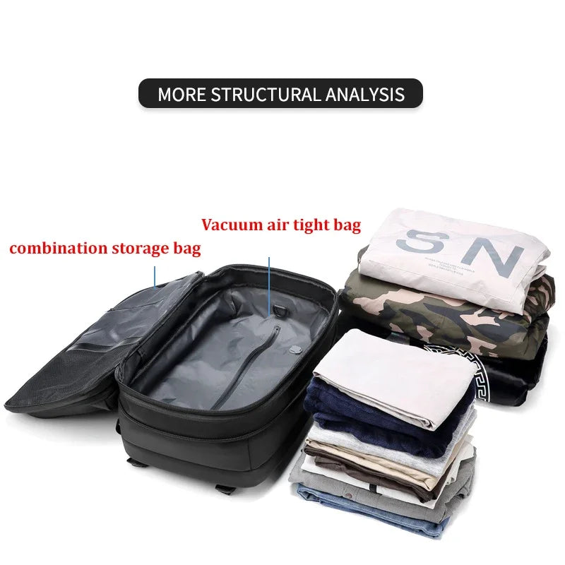 Space Saver Vacuum Travel Backpack