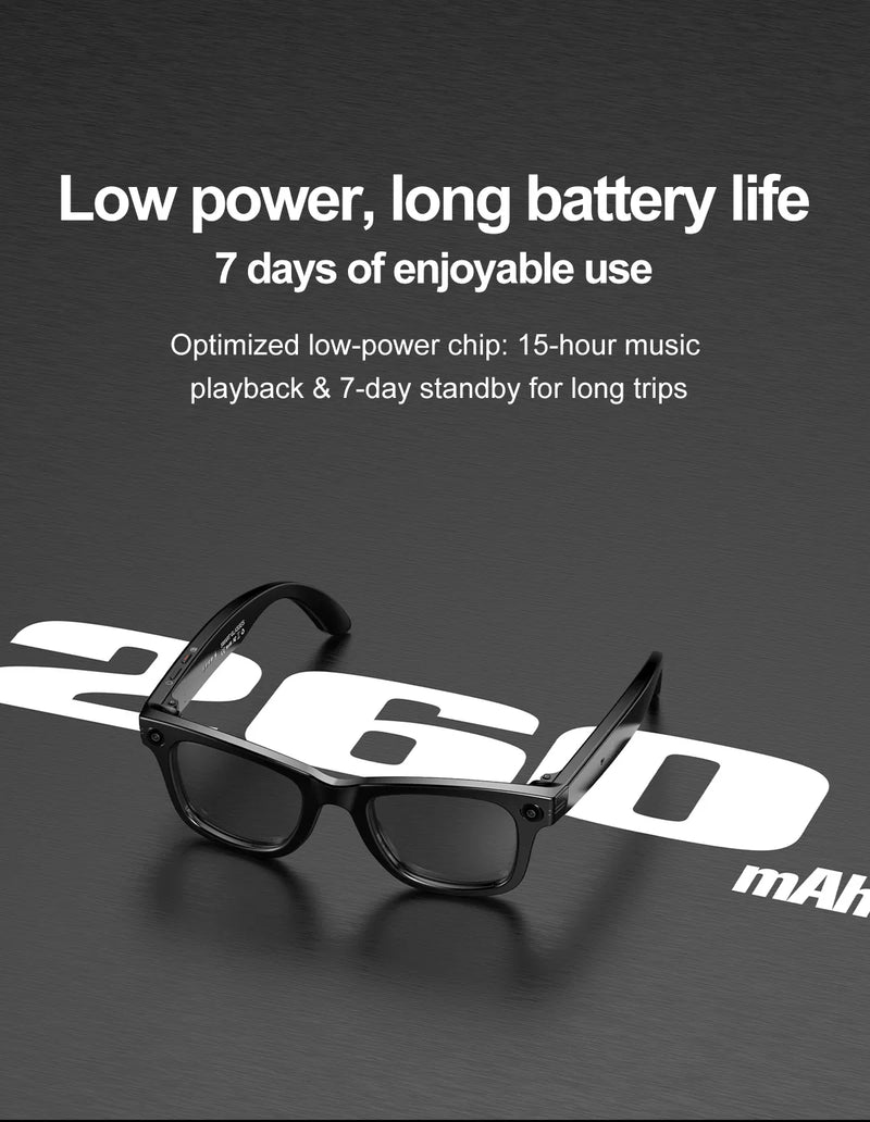 AI Powered Smart Bluetooth Glasses