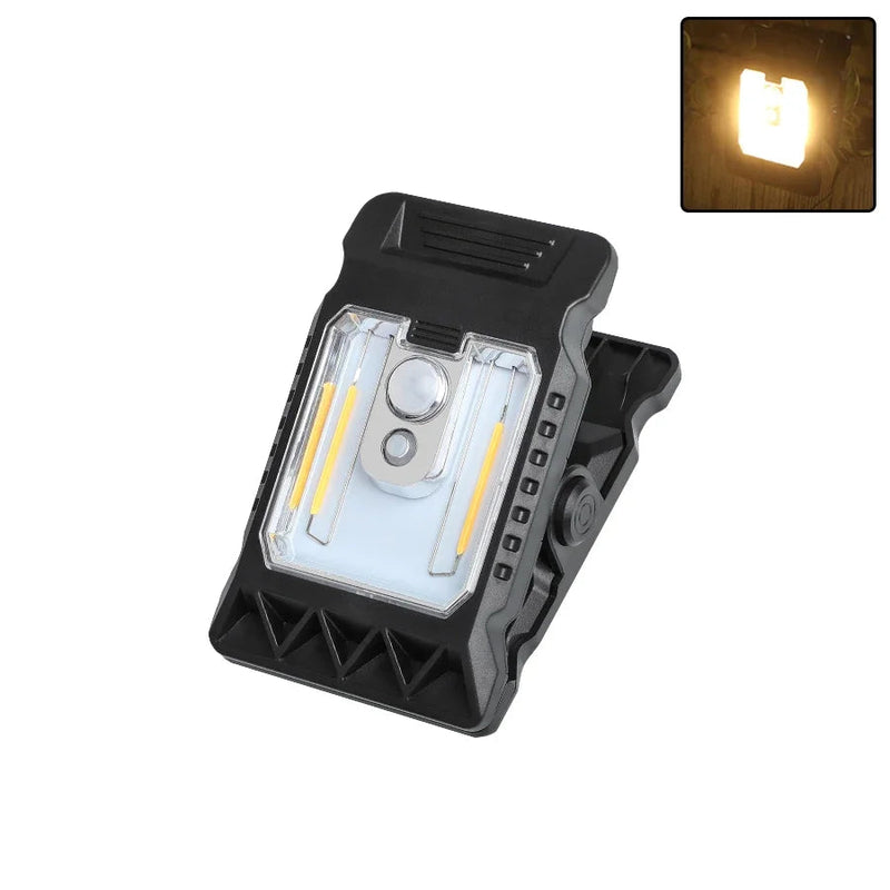 Solar Powered LED Clip Light