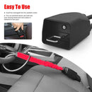 Car Safety Steering Lock with Seat Belt Socket