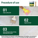 Transparent waterproof sealant glue