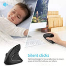 Ergonomic Vertical Wireless Mouse