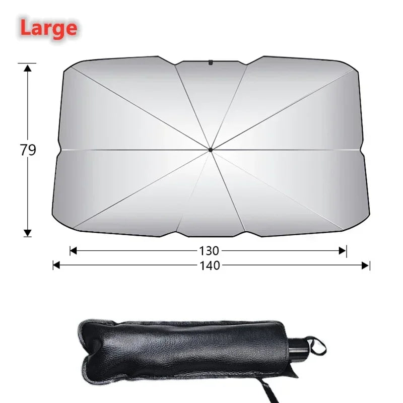 Car Windshield UV Shield Umbrella