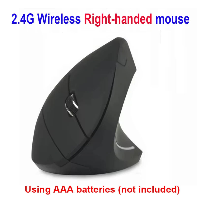 Ergonomic Vertical Wireless Mouse