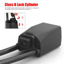 Car Safety Steering Lock with Seat Belt Socket