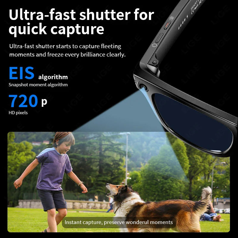 AI Powered Smart Bluetooth Glasses