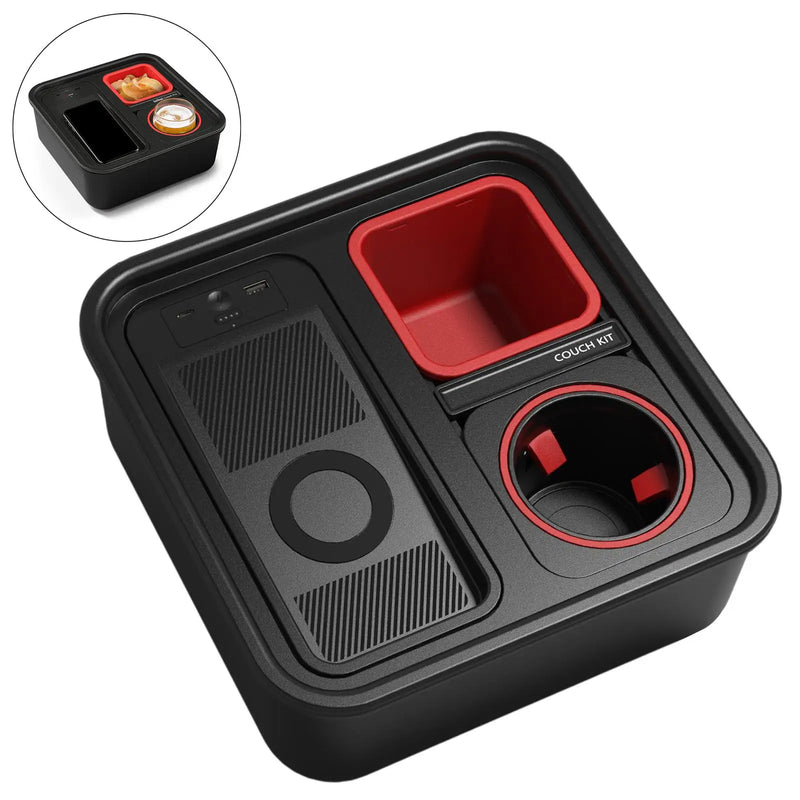 Portable Cup Holder With Wireless Charger