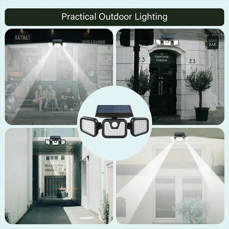 Solar Motion Sensor Security Light