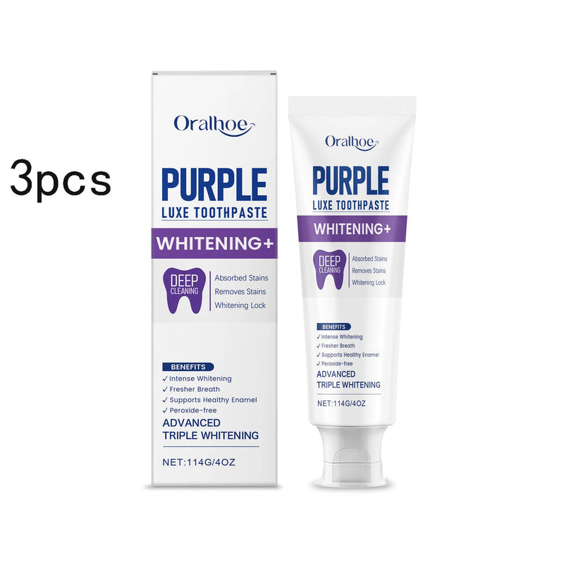 Purple Gleam Whitening Toothpaste
