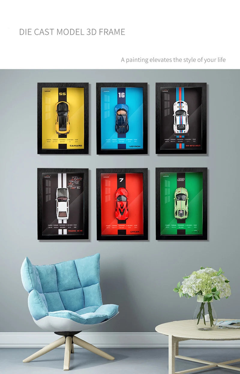 Hanging Racing Car Frame
