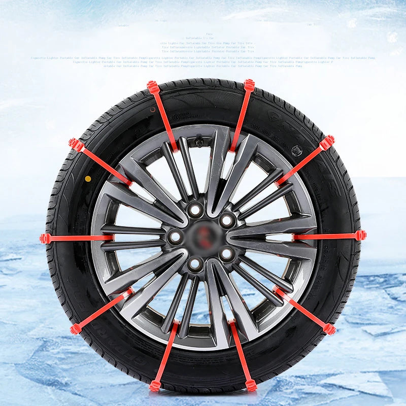 Anti-Slip Tire Grip Chains