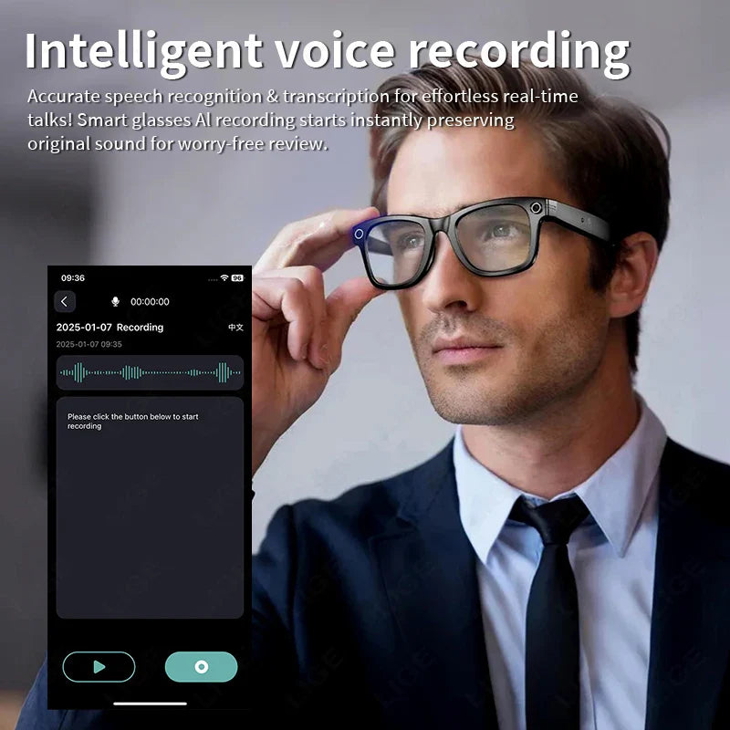 AI Powered Smart Bluetooth Glasses