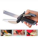 Multi-Function Scissors with Chopping Board