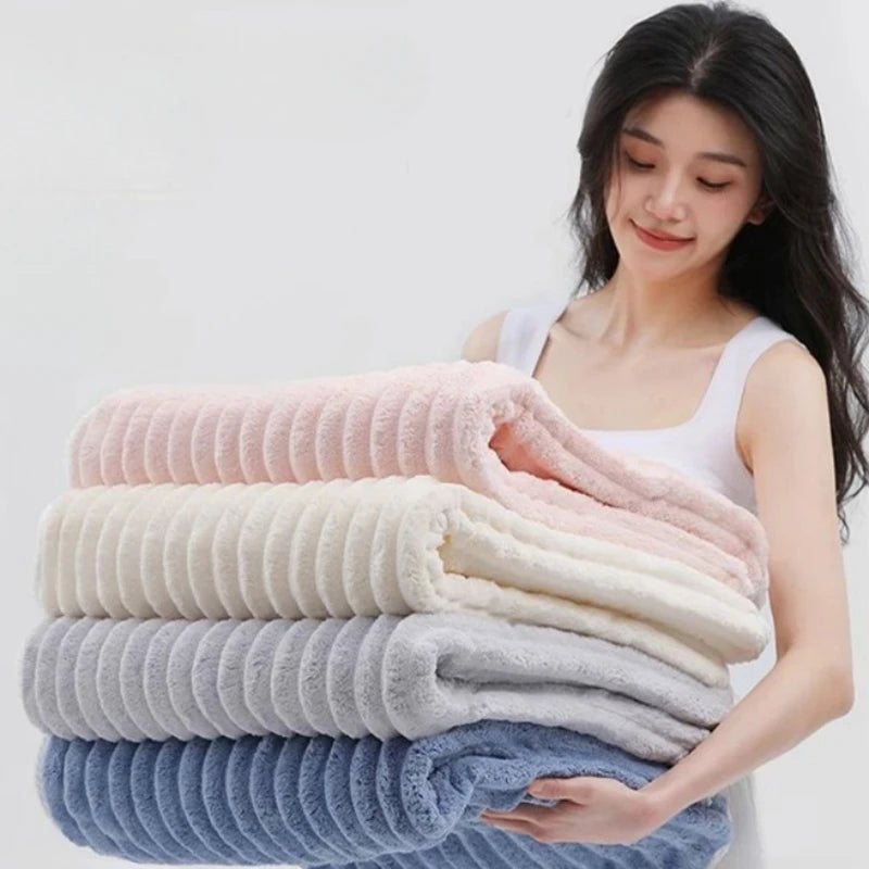 Super Absorbent Coral Fabric Towel